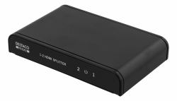 Deltaco HDMI-245 video splitter 2x HDMI 