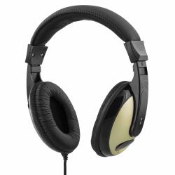 Deltaco HL-54 headphones/headset Wired Head-band Music Black 