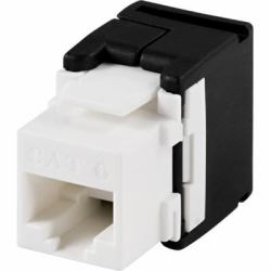 Deltaco MD-102 cable gender changer RJ-45 Black, White 