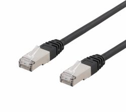 Deltaco SFTP-62UV networking cable Black 2 m Cat6 S/FTP [S-STP] 