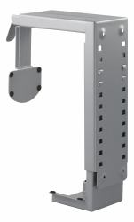 Deltaco SH-40 CPU holder Wall-mounted CPU holder Silver 
