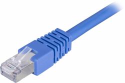 Deltaco STP-63B networking cable Blue 3 m Cat6 