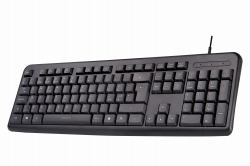 Deltaco TB-53 keyboard USB QWERTY Nordic Black  - foreign version