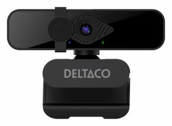 Deltaco W-200 webcam 3.7 MP 2560 x 1440 pixels Black 