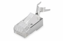 Digitus Modular Plug for Round Cable, CAT 6A, shielded, Pass through connector 