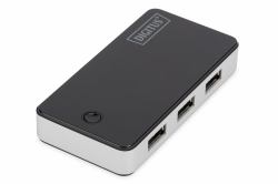 Digitus USB 3.0 Hub, 4-port black 