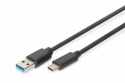 Digitus USB-C connection cable, USB-A - USB-C 