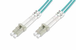 Digitus Fiber Optic Multimode Patch Cord, OM 3, LC / LC 