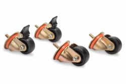 Digitus Lockable castors for open racks & IP55 free standing cabinets 