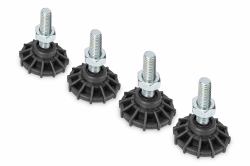 Digitus Leveling feet for 482.6 mm [19"] network and server enclosures 