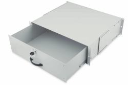 Digitus Lockable drawer for 482.6 mm [19"] network and server cabinets, 3U 