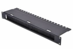 Digitus Cable Management Panel with Brush Strip for 483 mm [19"] Cabinets, 1U 