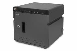 Digitus Mobile Desktop Charging Cabinet for 10 Notebooks/Tablets up to 13inch, UV-C, USB-C 