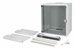 Digitus SOHO Pro network set, 483 mm [19"] - 12U, 540 x 400 mm [W x D] 