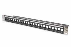 Digitus Modular Patch Panel for Keystone Jack 1U Rack Mount - Unloaded 