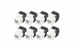 Digitus CAT 6 Keystone Jack, unshielded - 8 pieces 