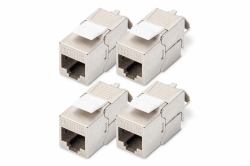 Digitus CAT 6A Keystone Module, shielded, toolfree Modul - 4 pcs. 
