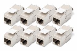 Digitus CAT 6A Keystone Module, shielded, toolfree Modul - 8 pcs. 