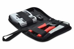 Digitus DN-94022 cable preparation tool kit Black, Gray, Red 