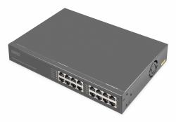 Digitus 8-Port Gigabit Ethernet PoE Injector, 802.3bt, 250 W 