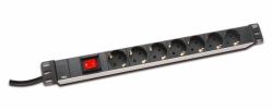 Digitus DN-95402 power extension 2 m 7 AC outlet[s] Black 