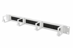 Digitus Cable Management Panel with Brush Entries for 483 mm [19"] Cabinets, 1U 