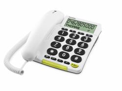 Doro 312cs Analog telephone Caller ID White 
