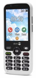 Doro 7010 7.11 cm [2.8"] 112 g White Feature phone 