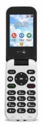 Doro 7030 7.11 cm [2.8"] 124 g Black, White Feature phone 