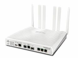 DrayTek Vigor 2867be-5G Multi-Gigabit Multi-WAN VDSL & FTTP Firewall VPN Router with BE7200 Wireless and integrated 5G/4G Modem 