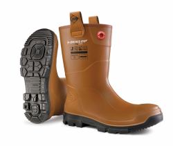 Dunlop Purofort Rigpro Full Safety Fur Lined Tan 09