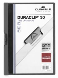 Durable 220057 report cover PVC Anthracite, Grey 