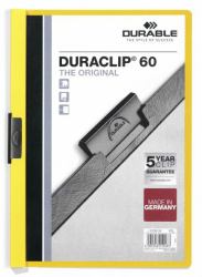 Durable DURACLIP 60 report cover Yellow 