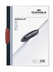 Durable Swingclip report cover Polypropylene [PP] Red 
