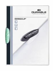 Durable Swingclip report cover Polypropylene [PP] Green 