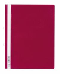 Durable Clear View Folder report cover PVC Red 