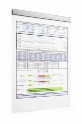 Durable DURAFIX Rail 210 mm document holder Silver 