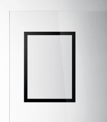Durable 484101 magnetic frame A4 Black 