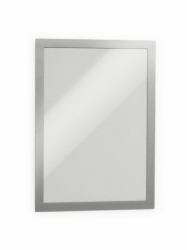 Durable 4872-23 magnetic frame A4 Silver 