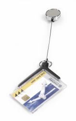 Durable DELUXE PRO Badge reel Acrylic 10 pc[s] 