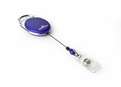 Durable 8324-07 Badge reel Blue 10 pc[s] 