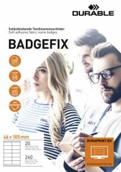 Durable 836302 identity badge/badge holder 240 pc[s] 