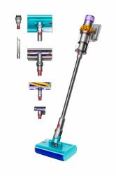 Dyson V15s Detect Submarine 2-in-1 stick vacuum Battery Dry&wet Bagless Nickel, Yellow 