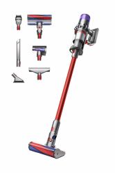Dyson V11 Fluffy 2-in-1 stick vacuum Battery Dry Bagless Nickel, Red 