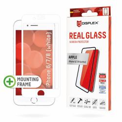 E.V.I. DISPLEX REAL GLASS FULL COVER - F/ APPLE IPHONE 6/7/8 [WHITE]