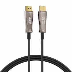 EFB Elektronik HDMI-20-00007 HDMI cable 10 m HDMI Type A [Standard] Black, Stainless steel 