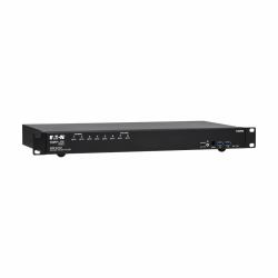 Eaton Tripp Lite B024-H4U08 8-Port 4K HDMI/USB KVM Switch - 4K 60 Hz Video/Audio, USB Peripheral Sharing, 1U Rack-Mount 