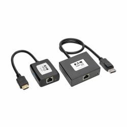 Eaton Tripp Lite B150-1A1-HDMI DisplayPort to HDMI over Cat5/6 Active Extender Kit, Pigtail Transmitter/Receiver for Video/Audio, 150 ft. [45 m], TAA 