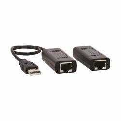 Eaton Tripp Lite B203-101-POC 1-Port USB over Cat5/Cat6 Extender Kit with Power over Cable - USB 2.0, Up to 164.04 ft. [50M], Black 