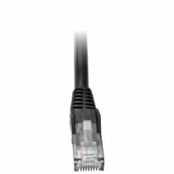 Eaton Tripp Lite N201-002-BK Cat6 Gigabit Snagless Molded [UTP] Ethernet Cable [RJ45 M/M], PoE, Black, 2 ft. [0.61 m] 